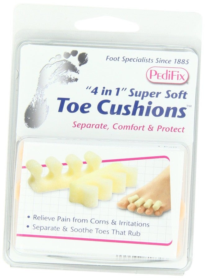 PediFix '4 In 1' Super Soft Toe Cushions, 2 Count - Image 1